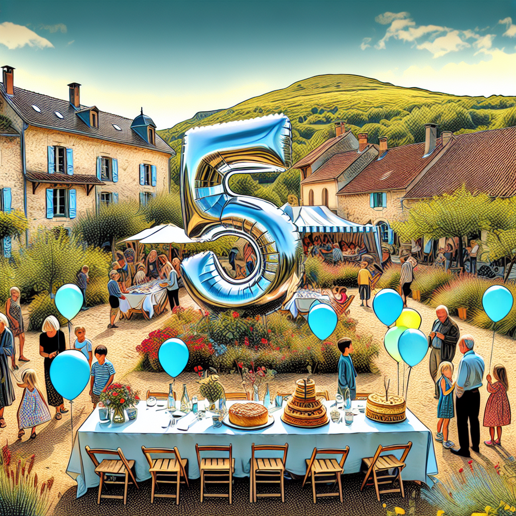 Anniversaire 5 ans à Belcodène