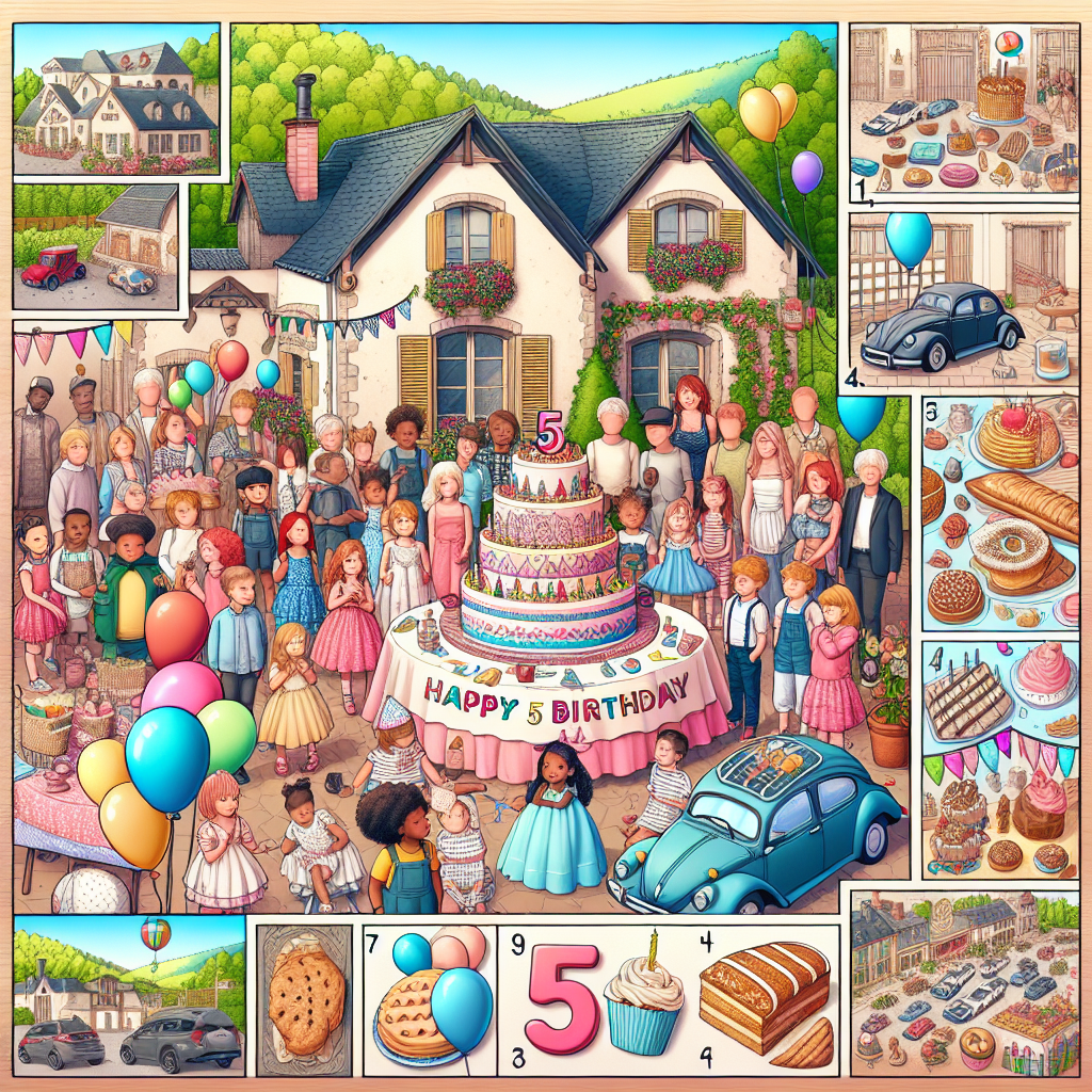 Anniversaire 5 ans à Gréasque
