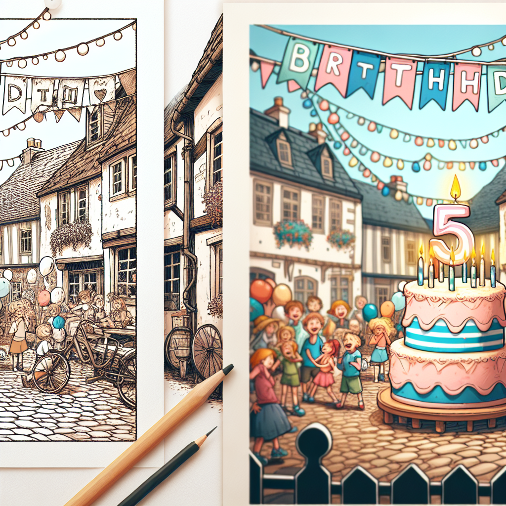 Anniversaire 5 ans à La Destrousse