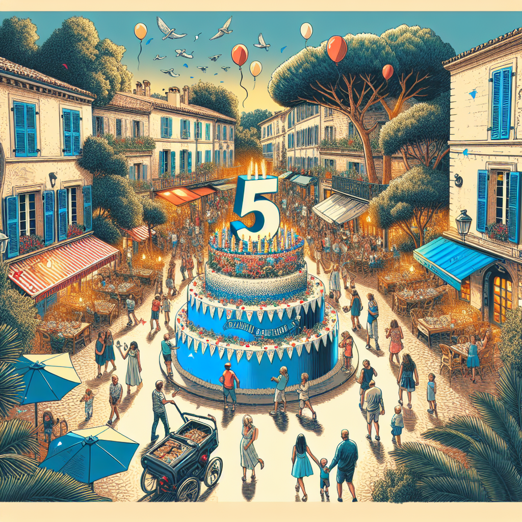 Anniversaire 5 ans à Marseille Belle-de-Mai