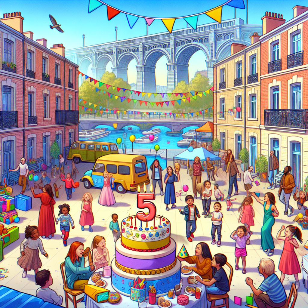 Anniversaire 5 ans à Marseille Belsunce