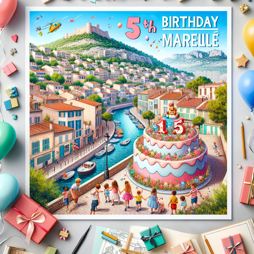 Anniversaire 5 ans à Marseille Chutes-Lavie