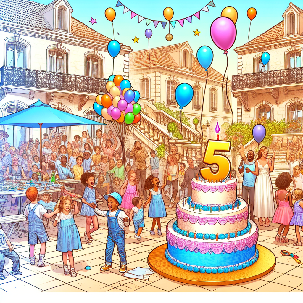 Anniversaire 5 ans à Marseille Lodi