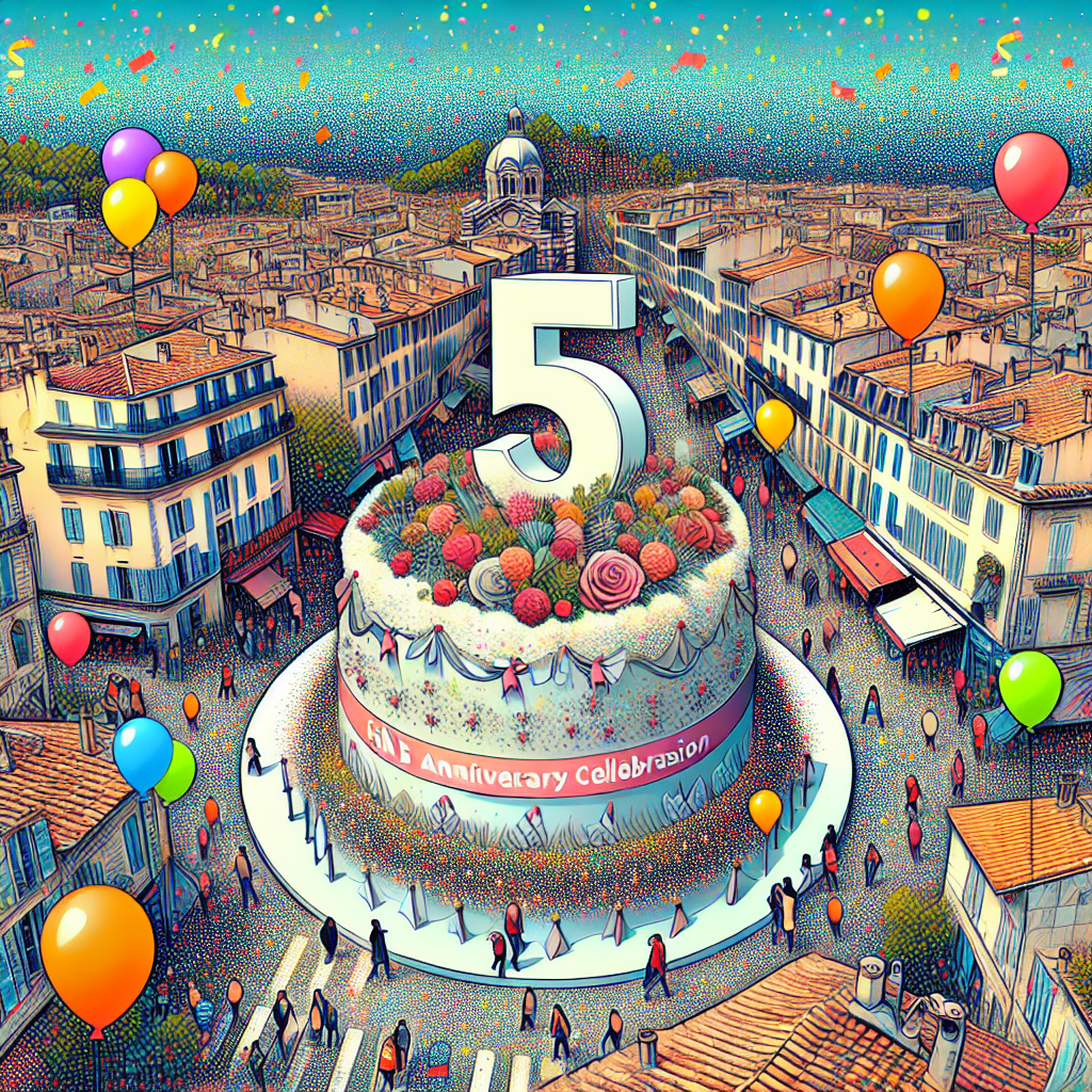 Anniversaire 5 ans à Marseille Vauban