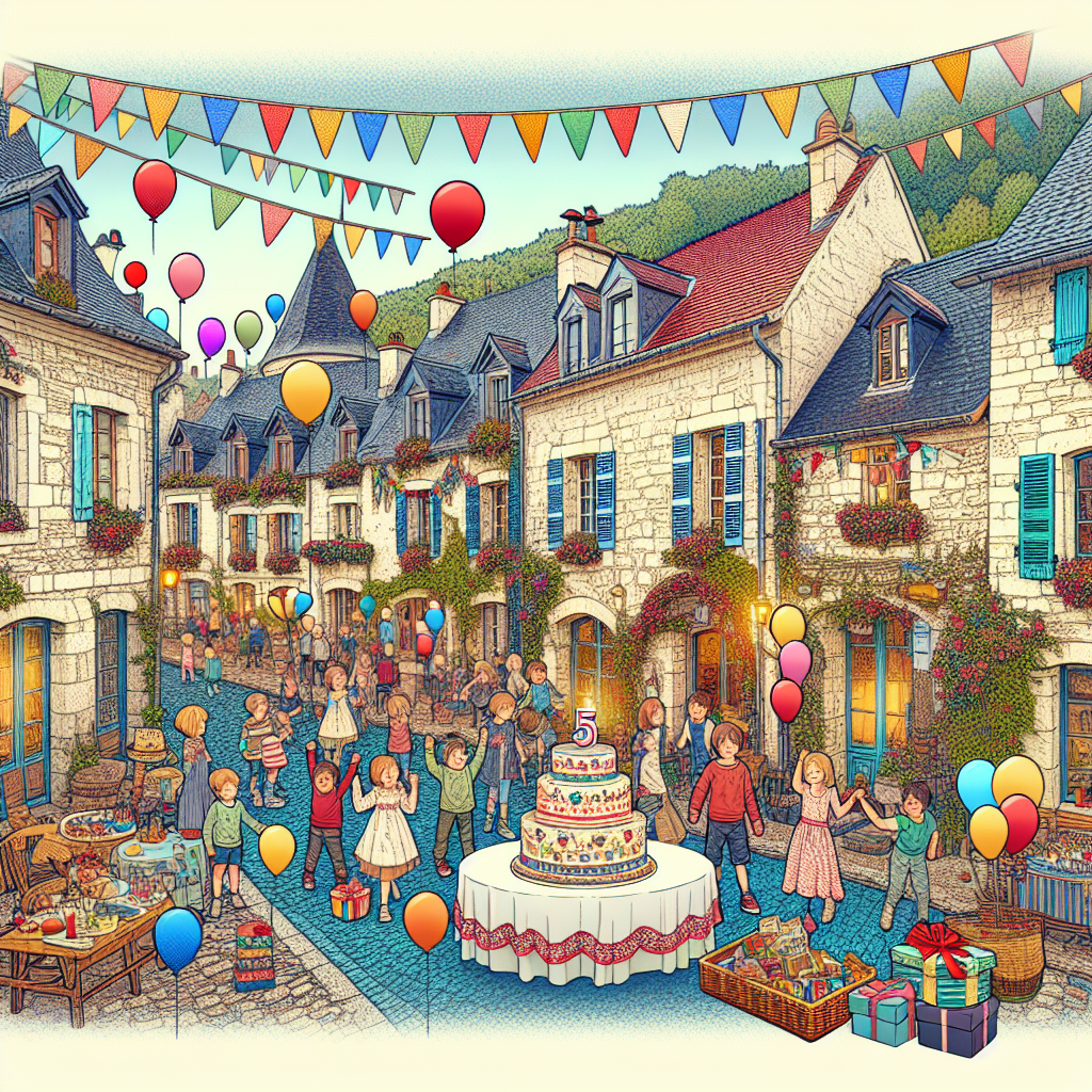 Anniversaire 5 ans à Roquefort-la-Bédoule