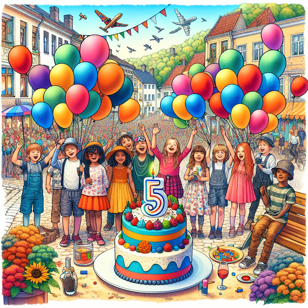 Anniversaire 5 ans à Roquevaire