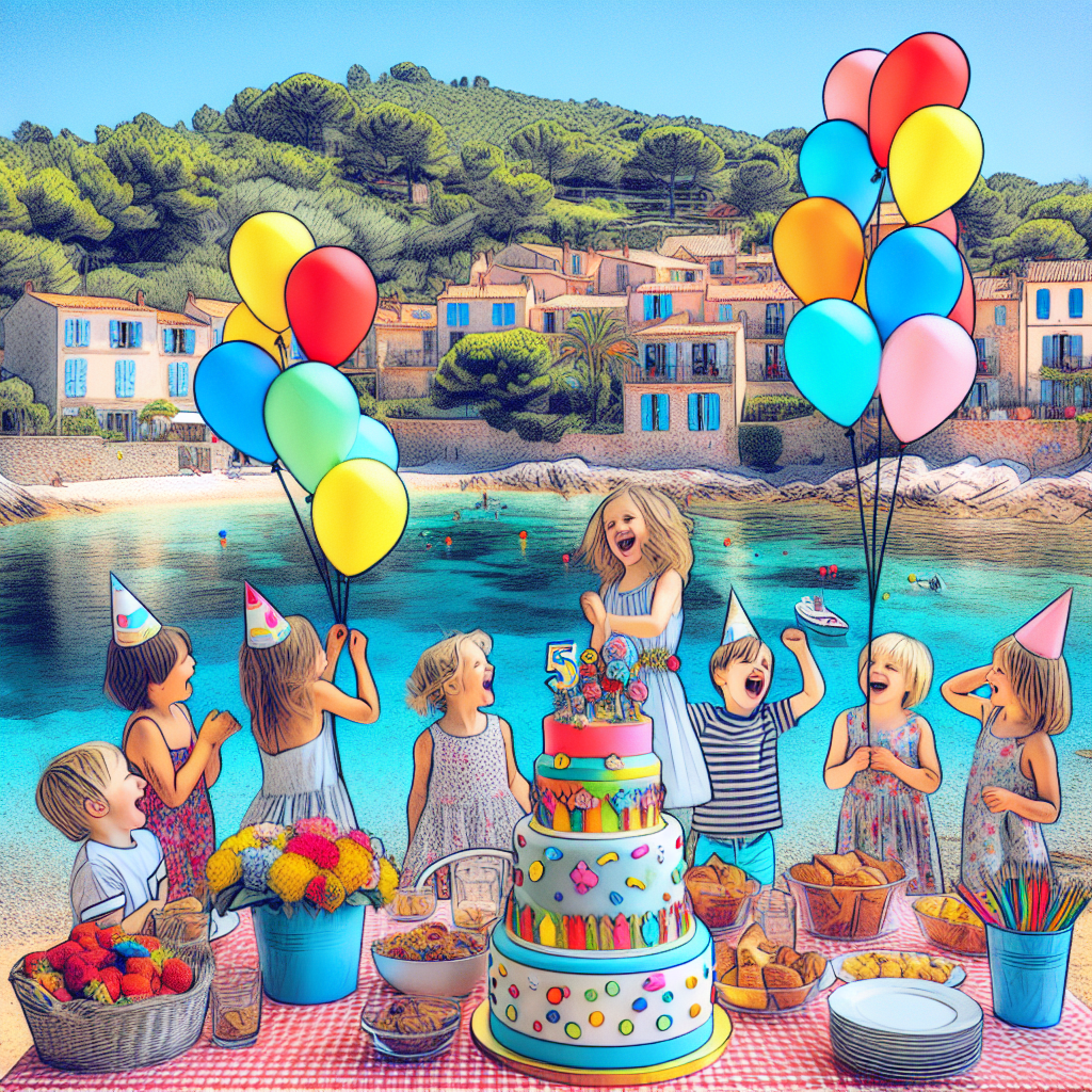 Anniversaire 5 ans à Saint-Cyr-sur-Mer