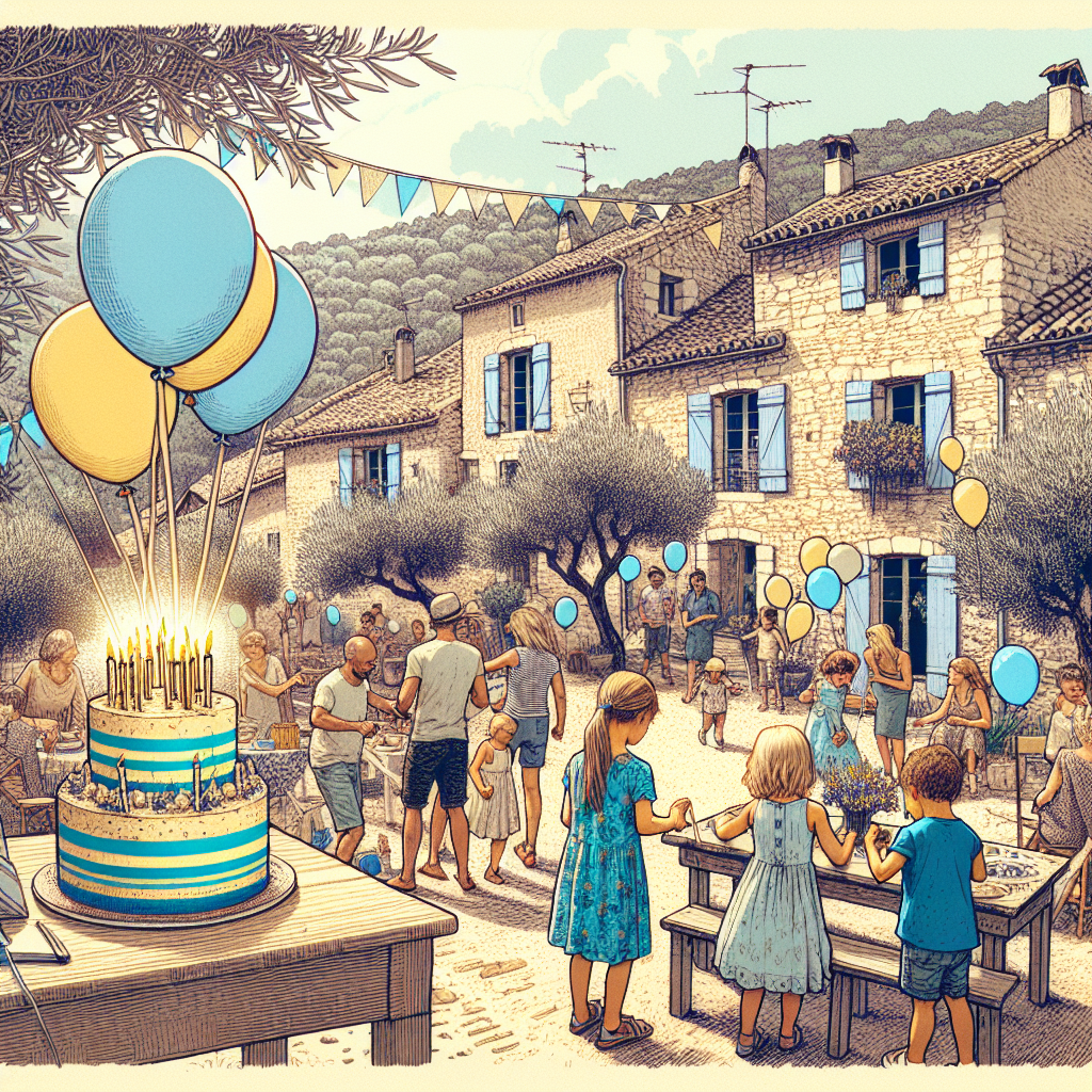 Anniversaire 5 ans à Saint-Savournin