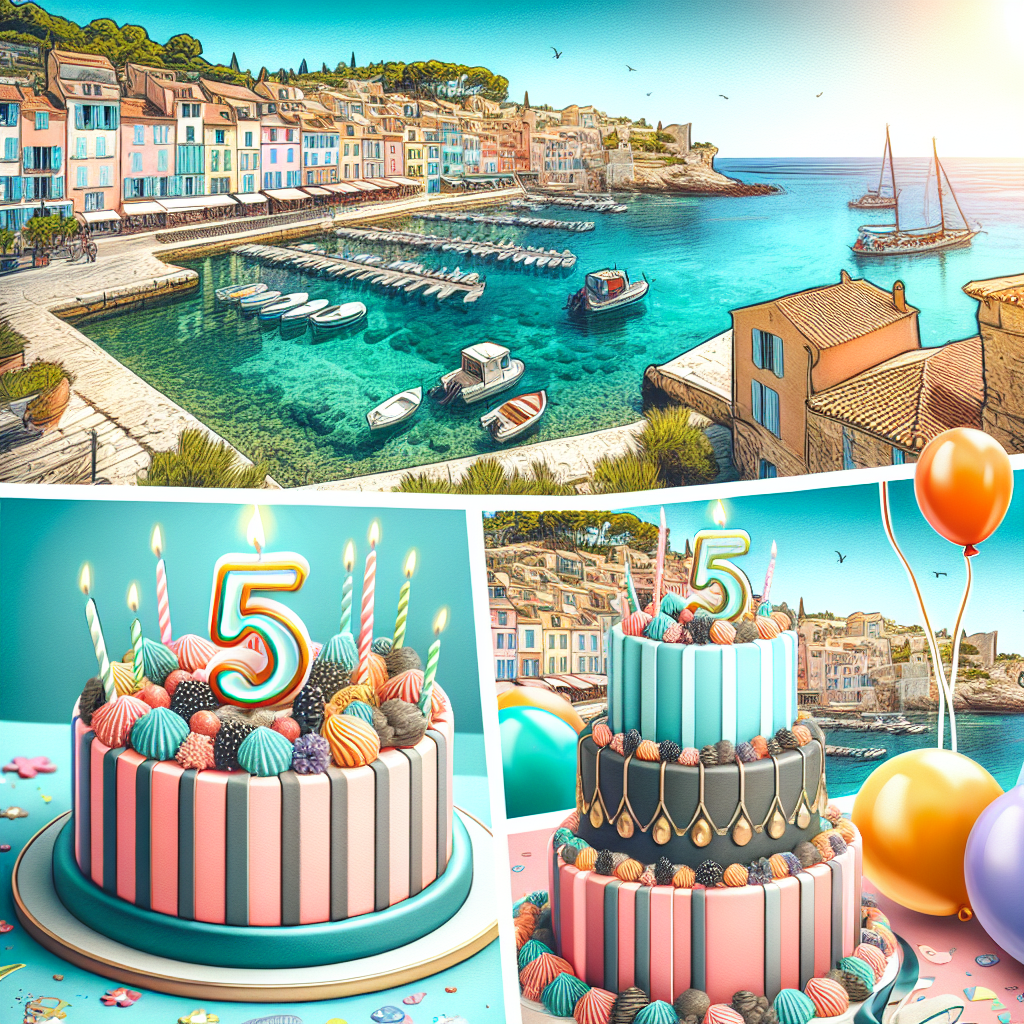 Anniversaire 5 ans aux Cassis