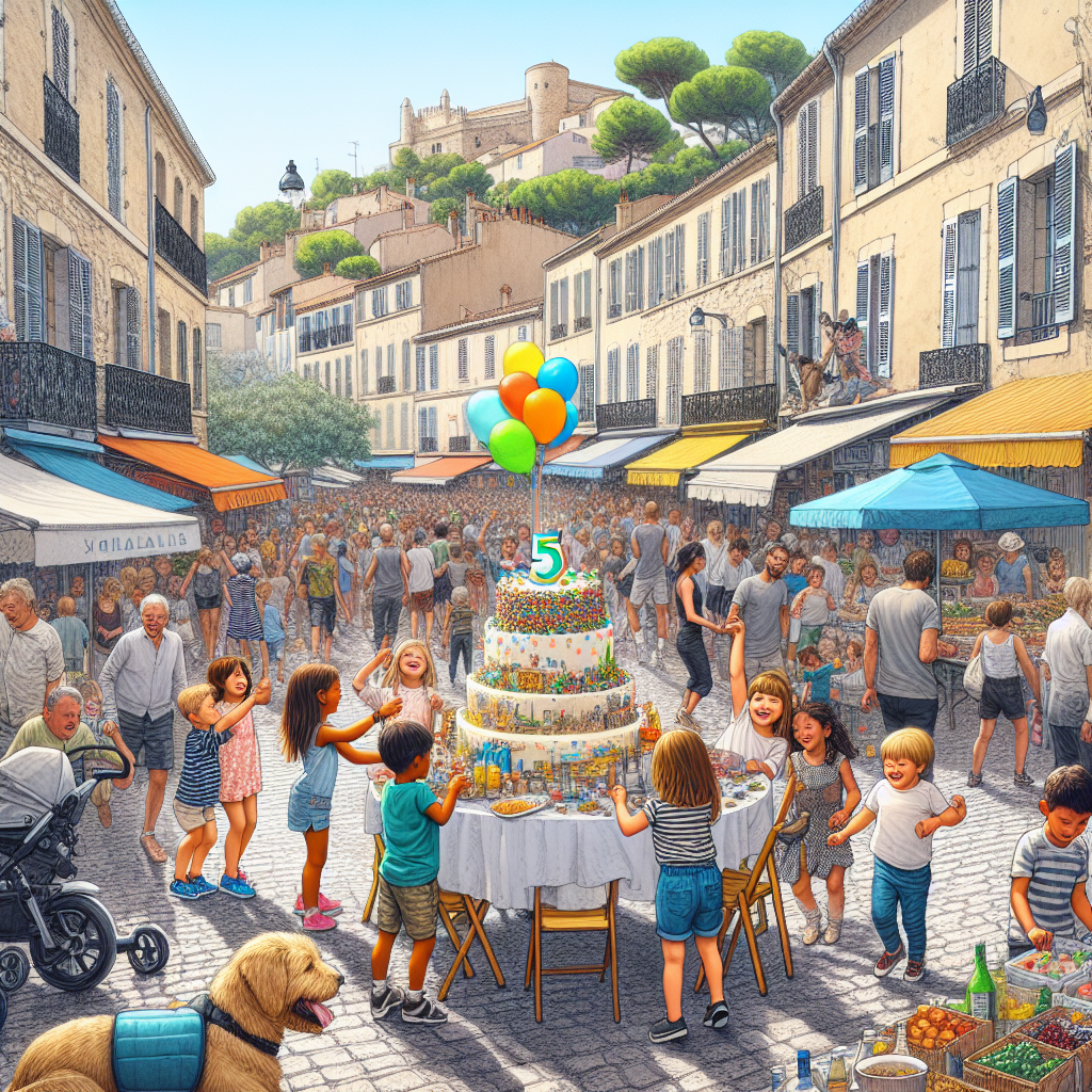 Anniversaire 5 ans aux Marseille Noailles