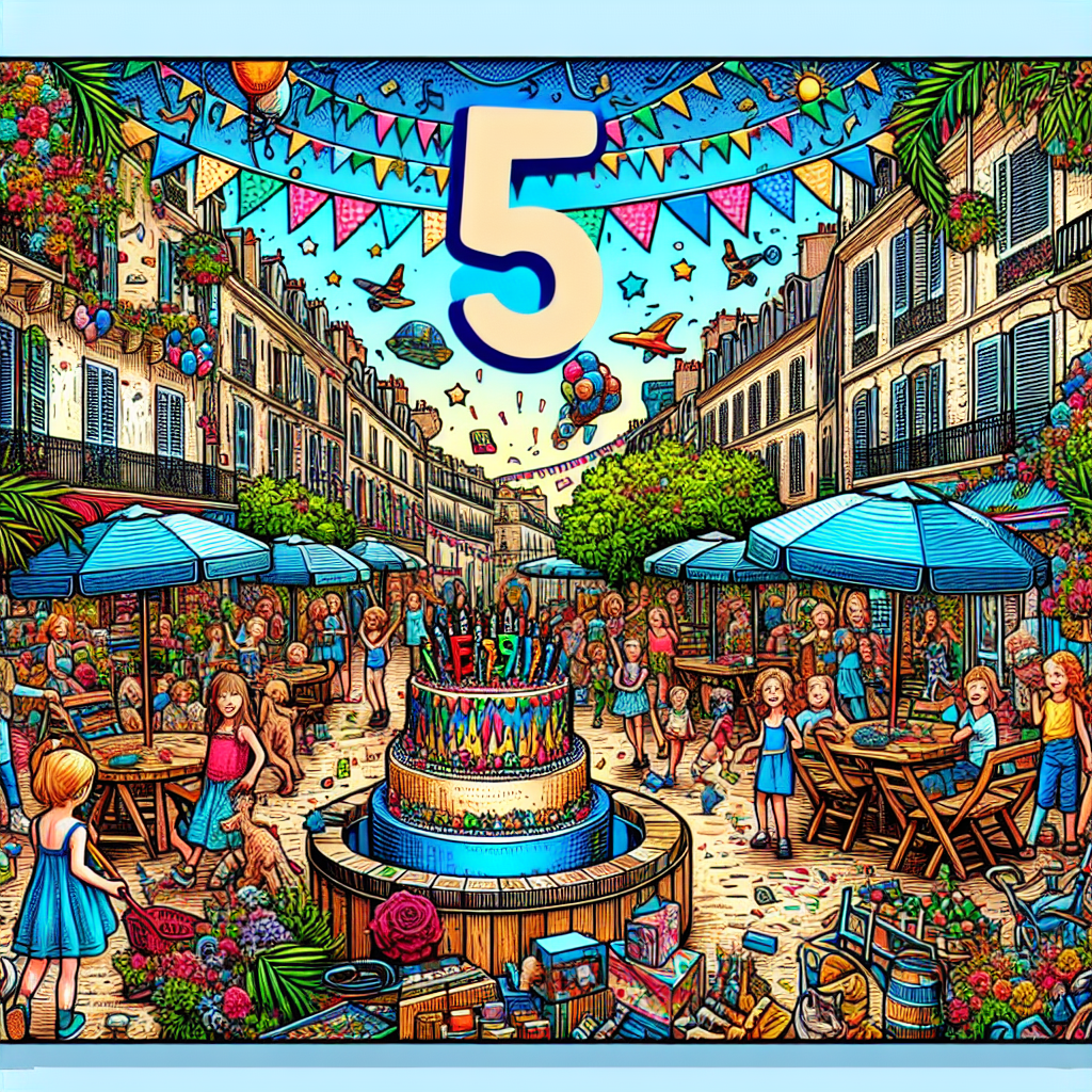 Anniversaire 5 ans aux Marseille Thiers