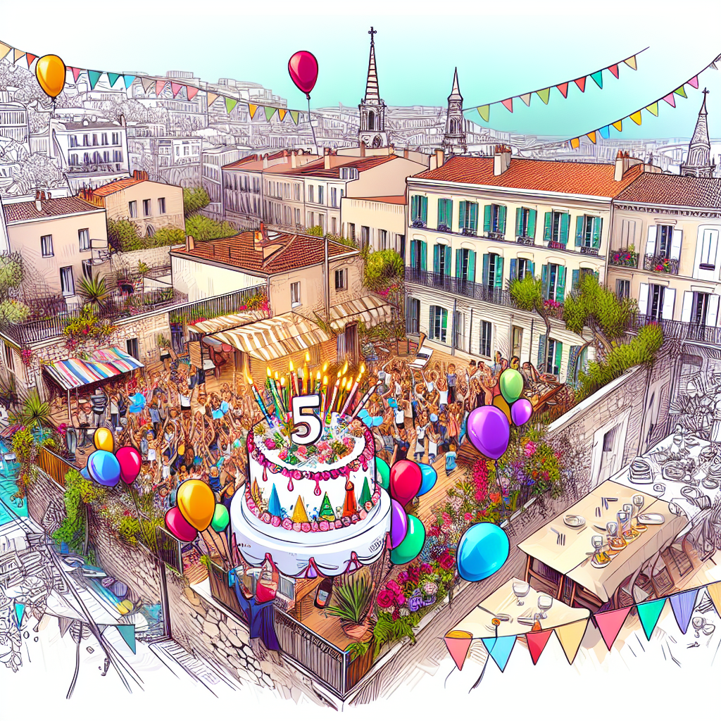 Anniversaire 5 ans à Marseille 11e arrondissement