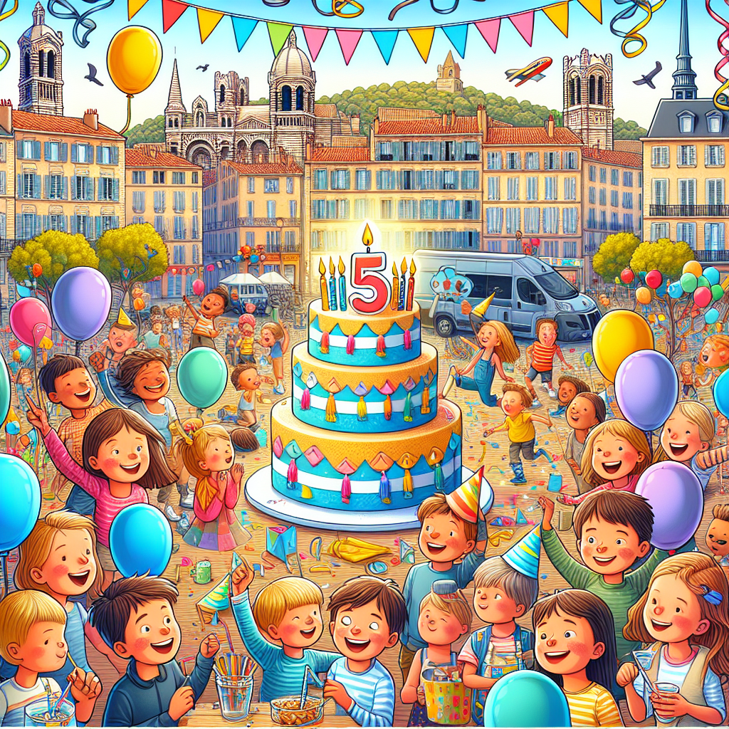 Anniversaire 5 ans à Marseille 3e arrondissement