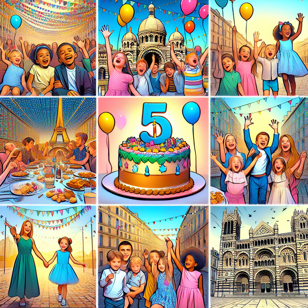 Anniversaire 5 ans à Marseille Beaumont