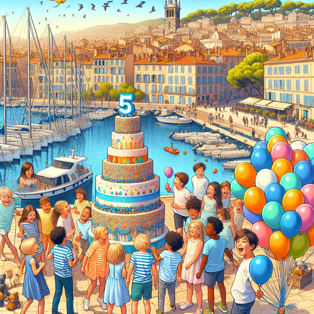 Anniversaire 5 ans à Marseille Millière