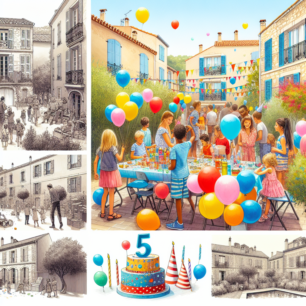 Anniversaire 5 ans à Marseille Saint-Barnabé
