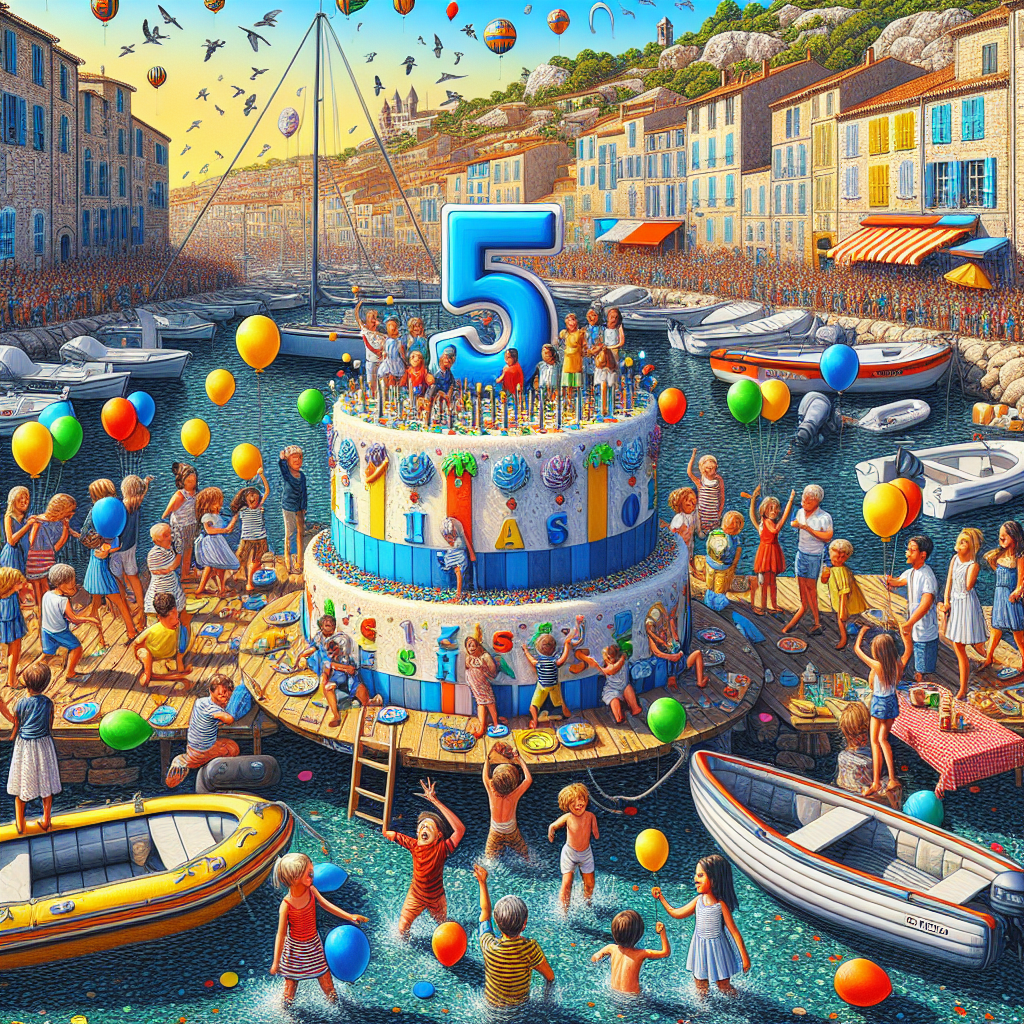 Anniversaire 5 ans aux Marseille Caillols