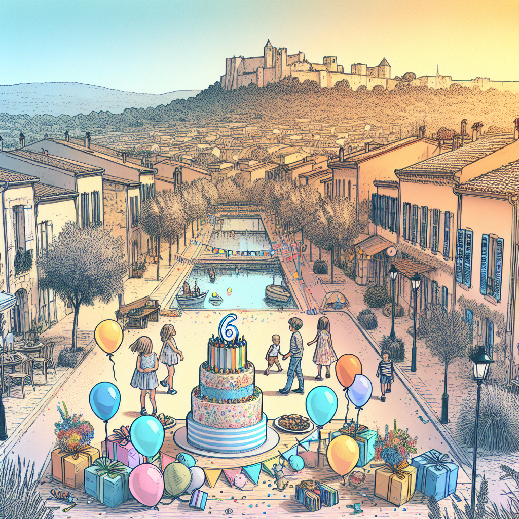 Anniversaire 6 ans à Aubagne