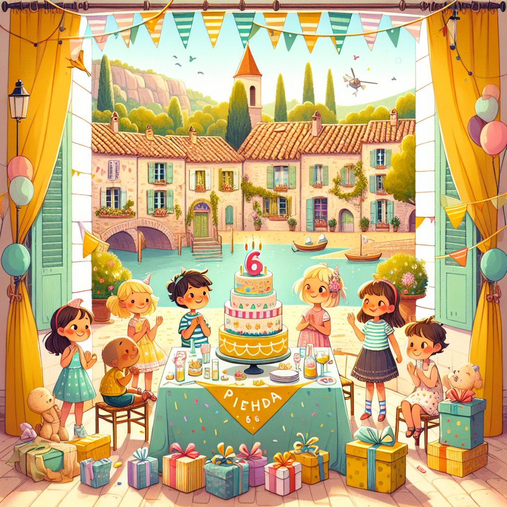 Anniversaire 6 ans à Saint-Savournin