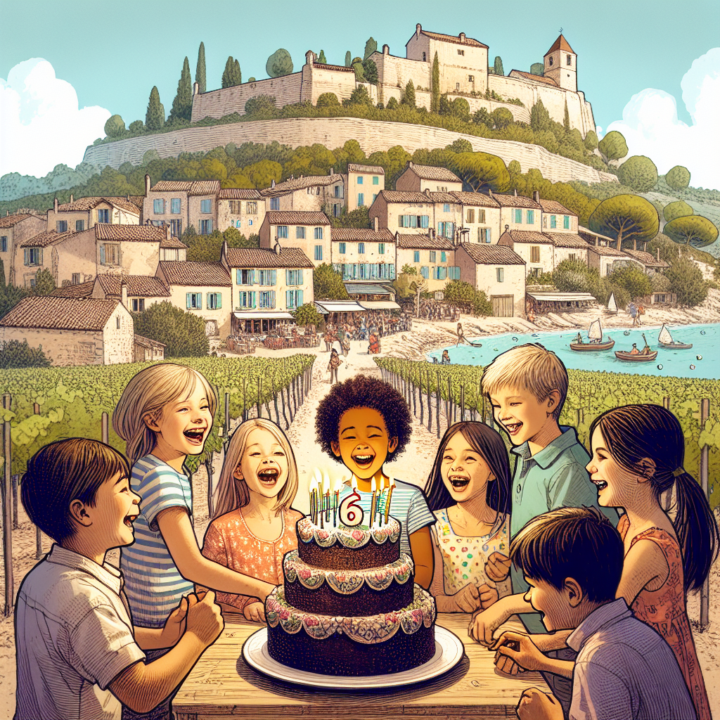 Anniversaire 6 ans aux Cassis
