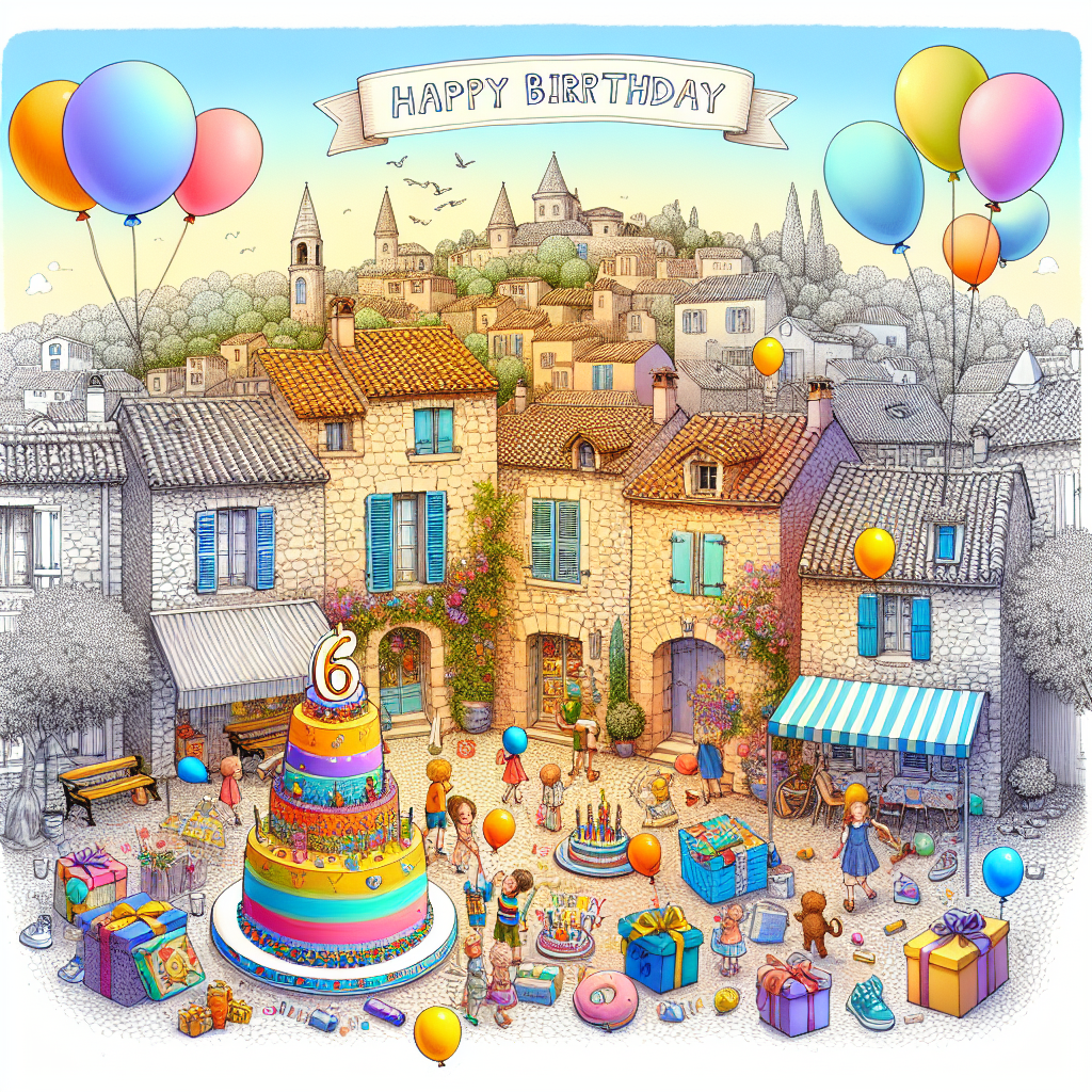 Anniversaire 6 ans à Gardanne