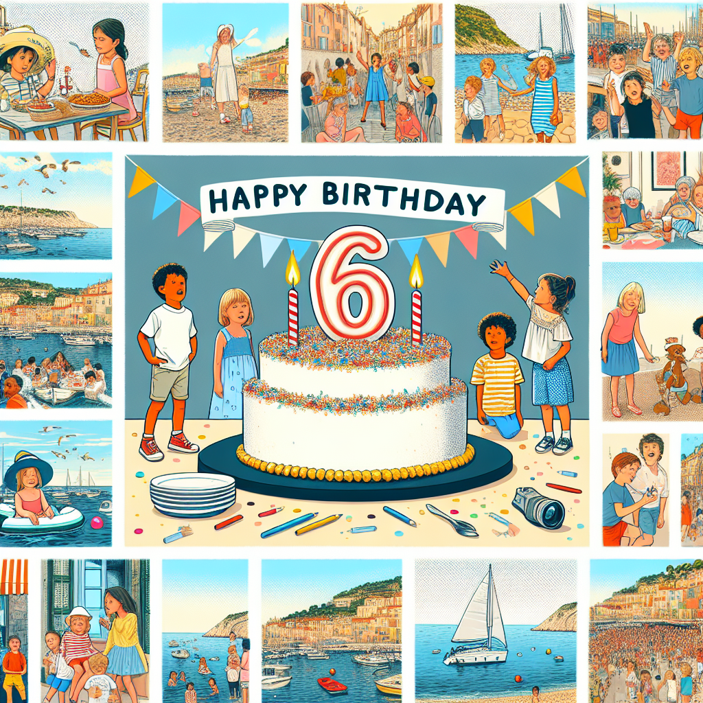 Anniversaire 6 ans à La Ciotat