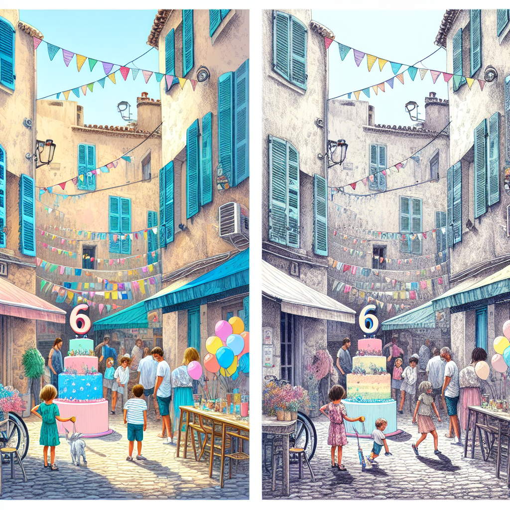 Anniversaire 6 ans à Marseille Belsunce