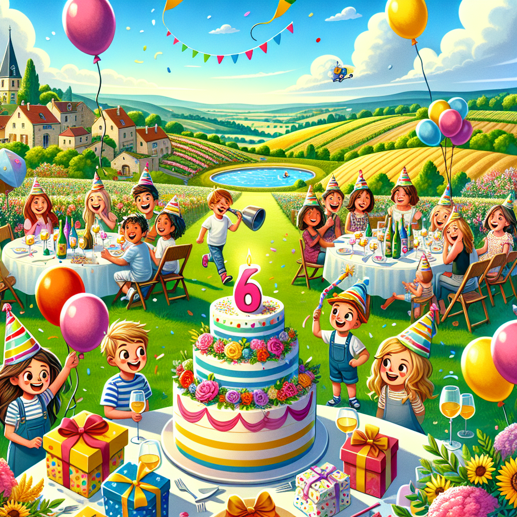 Anniversaire 6 ans aux Septèmes-les-Vallons